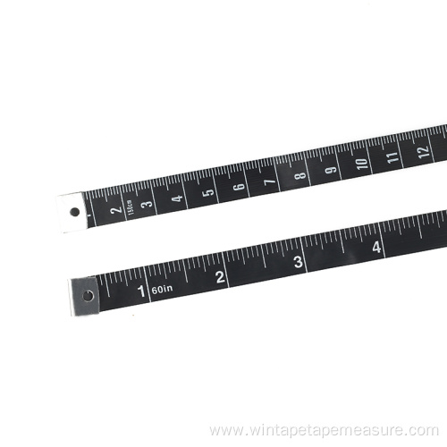 150 CM 60 Inches Black Tailoring Tape Measure